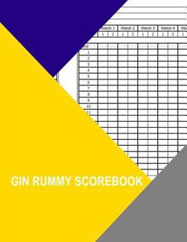 Gin Rummy Scorebook