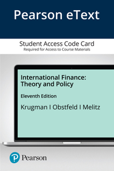 Printed Access Code International Finance: Theory and Policy Book