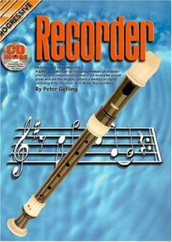 Paperback Progressive Recorder Bk/CD: Beginner to Intermediate Book