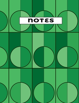 Paperback 60's Stylized Notebook: (Green) Book