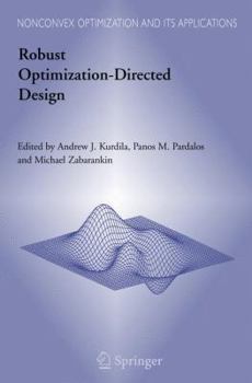 Hardcover Robust Optimization-Directed Design Book