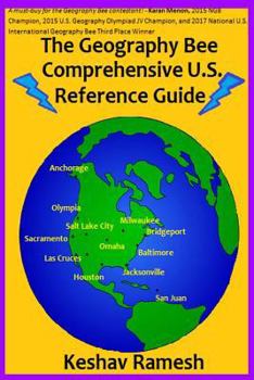 Paperback The Geography Bee Comprehensive U.S. Reference Guide Book