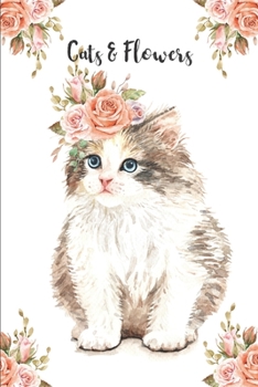 Paperback Cats & Flowers: discreet passwords organizer, alphabetized offline internet username and login keeper log Book