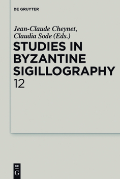Paperback Studies in Byzantine Sigillography. Volume 12 [French] Book