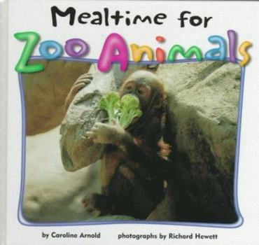 Hardcover Mealtime for Zoo Animals Book