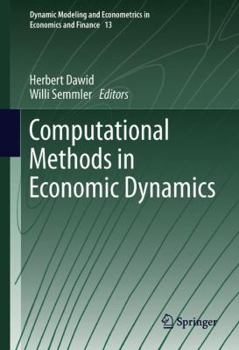 Hardcover Computational Methods in Economic Dynamics Book