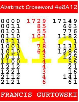Paperback Abstract Crossword 4x6A12 Book