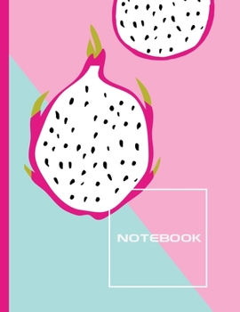 Paperback Notebook: Lined Journal - Stylish Fruit - 120 Pages - Large 8.5 x 11 inches - Composition Book Paper - Minimalist Design for Wom Book