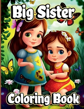 Paperback Big Sister Coloring Book