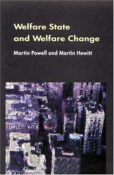 Hardcover Welfare State and Welfare Change Book