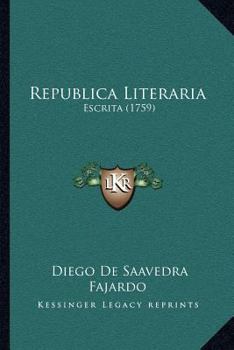 Paperback Republica Literaria: Escrita (1759) [Spanish] Book