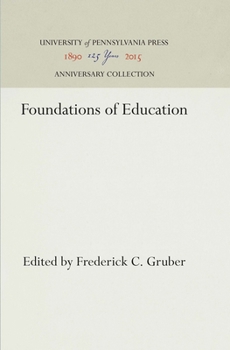 Hardcover Foundations of Education Book