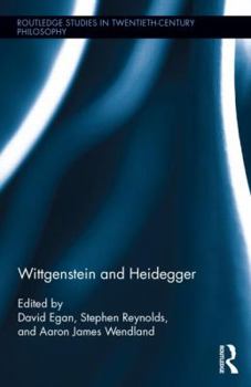 Hardcover Wittgenstein and Heidegger Book