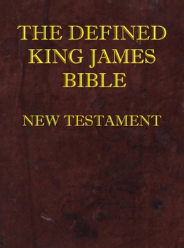 Hardcover Defined King James Bible New Testament Book