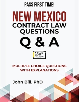Paperback New Mexico Contract Law Questions Q&A Book