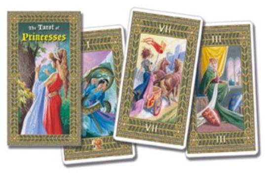 Cards The Tarot of the Princesses (English and Spanish Edition) Book