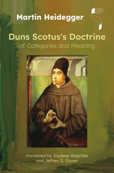 Hardcover Duns Scotus's Doctrine of Categories and Meaning Book