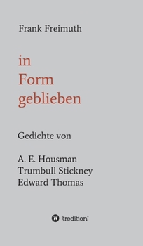 Hardcover in Form geblieben [German] Book