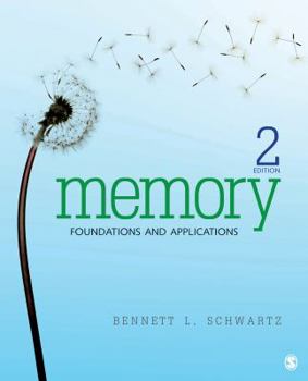 Paperback Memory: Foundations and Applications Book