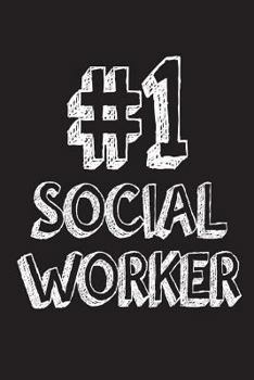 Paperback #1 Social Worker: Best Caseworker Ever Appreciation Gift Notebook Book
