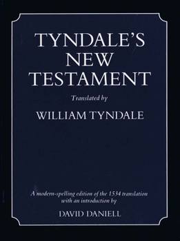 Paperback Tyndale's New Testament-OE Book
