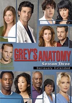 DVD Grey's Anatomy: Season 3 - Seriously Extended Edition Book