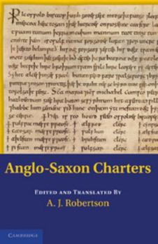 Paperback Anglo-Saxon Charters in the Vernacular 3 Volume Set Book