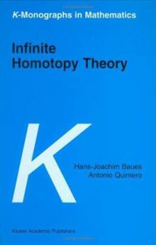 Hardcover Infinite Homotopy Theory Book