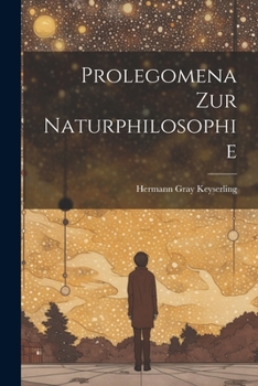 Paperback Prolegomena zur Naturphilosophie Book