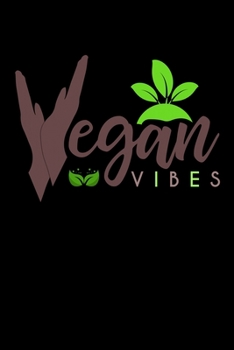 Vegan Vibes: Lined A5 Notebook for Chemistry Journal