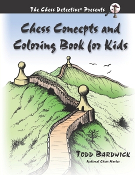 Paperback Chess Concepts and Coloring Book for Kids Book