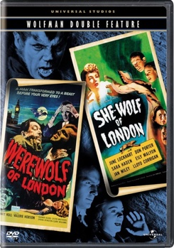 DVD Werewolf of London / She-Wolf of London Book