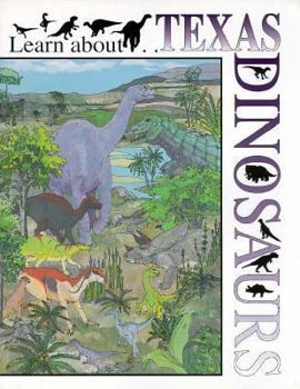 Paperback Learn about Texas Dinosaurs Book