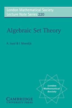 Printed Access Code Algebraic Set Theory Book