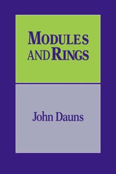 Paperback Modules and Rings Book