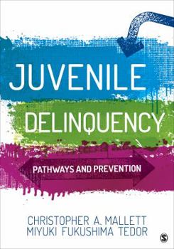 Paperback Juvenile Delinquency: Pathways and Prevention Book