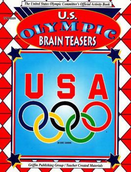 Paperback U.S. Olympic Brain Teasers Book