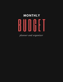 Paperback MONTHLY BUDGET Planner And Organizer: Weekly Expense Tracker Book