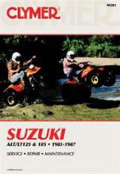 Paperback Suzuki Alt/Lt125 & 185 83-87 Book