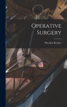 Hardcover Operative Surgery Book