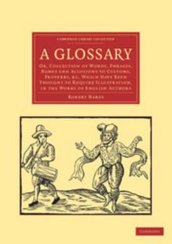 Paperback A Glossary Book