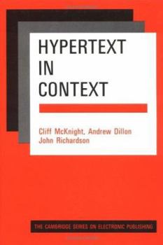 Hardcover Hypertext in Context Book