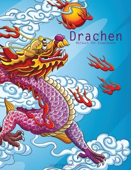 Paperback Drachenmalbuch für Erwachsene 1 [German] Book