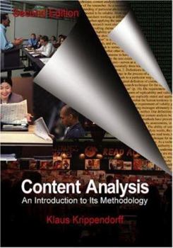 Paperback Content Analysis: An Introduction to Its Methodology Book