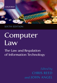 Paperback Computer Law: The Law and Regulation of Information Technology Book