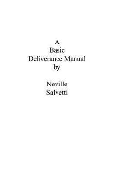 Paperback A Deliverance Training Manual Book