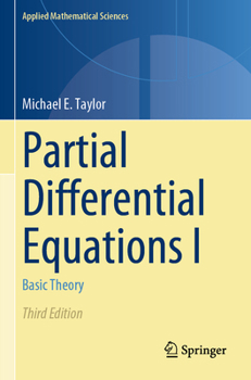 Paperback Partial Differential Equations I: Basic Theory Book