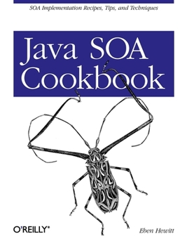 Paperback Java SOA Cookbook: SOA Implementation Recipes, Tips, and Techniques Book