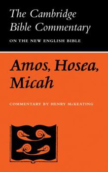 Paperback The Books of Amos, Hosea, Micah Book