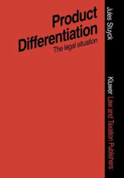 Hardcover Product Differentiation in Terms of Packaging Presentation, Advertising, Trade Marks, Etc.: An Assessment of the Legal Situation Regarding Pharmaceuti Book